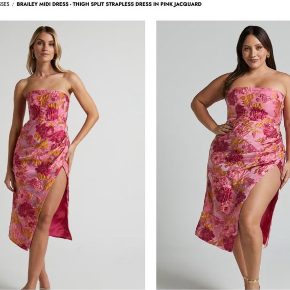 NWT Showpo Brailey Midi Dress